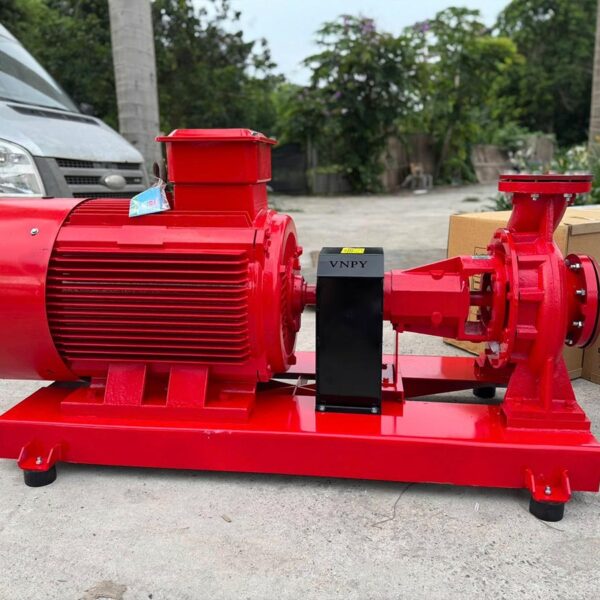 Alternative view of Máy bơm chữa cháy VNPY động cơ điện trục rời HLR125-315/160