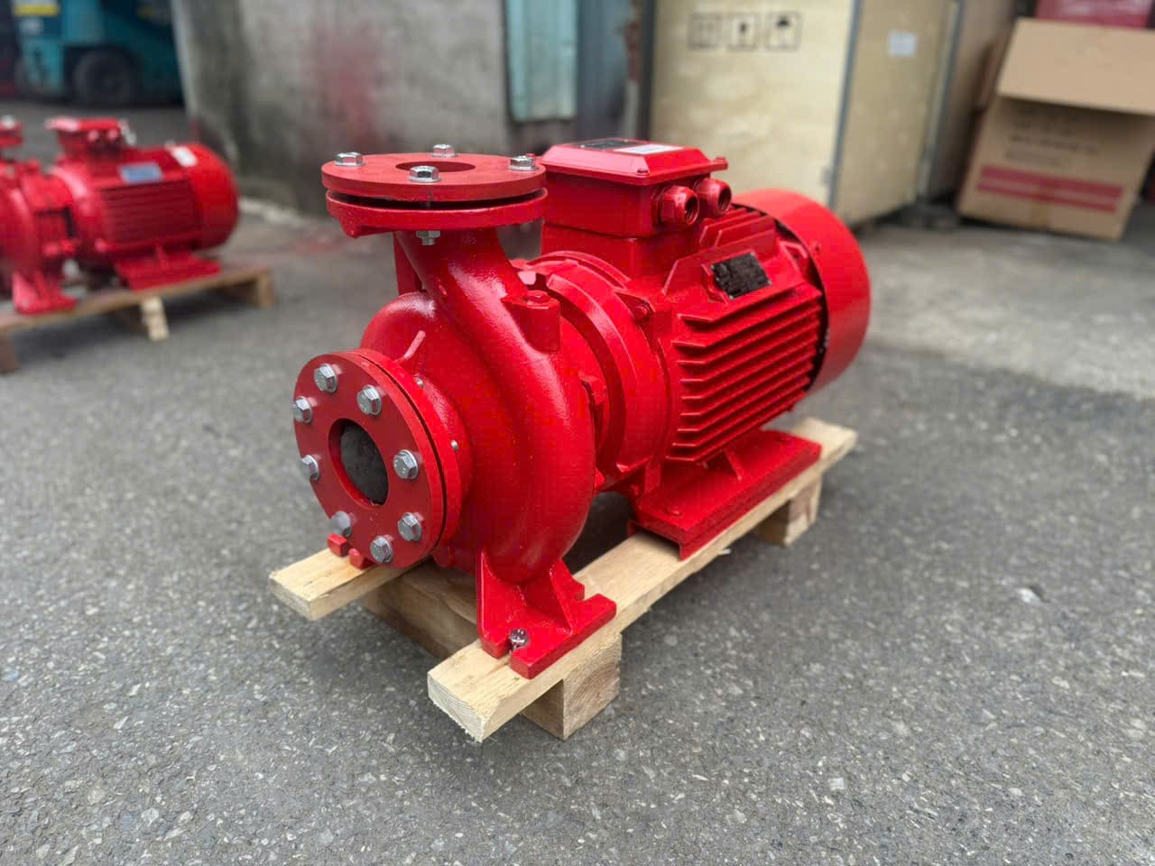 Máy bơm ly tâm trục ngang đầu liền VNPY HL(R)65-200/18.5 18.5kW