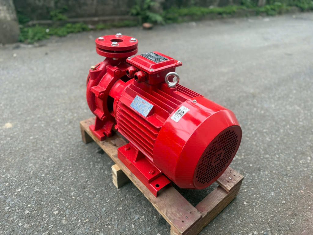 Máy bơm ly tâm trục ngang đầu liền VNPY HL(R)40-200/7.5 7.5kW - Ảnh 2