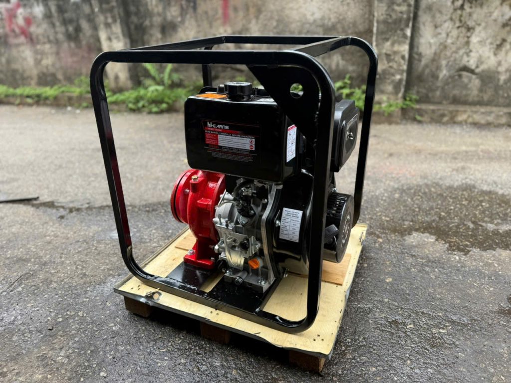 Máy bơm chữa cháy VNPY động cơ Diesel khiêng tay HL(R) 40-200/7.5kW - Ảnh 3