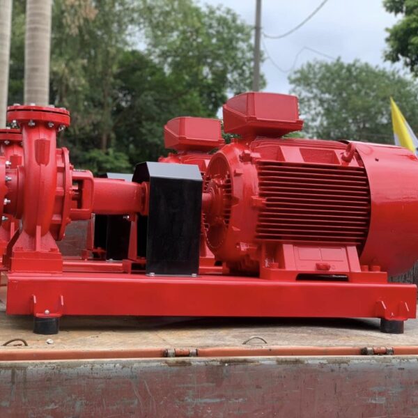 Alternative view of Máy bơm chữa cháy VNPY động cơ điện trục rời HLR100-250/90 90kW