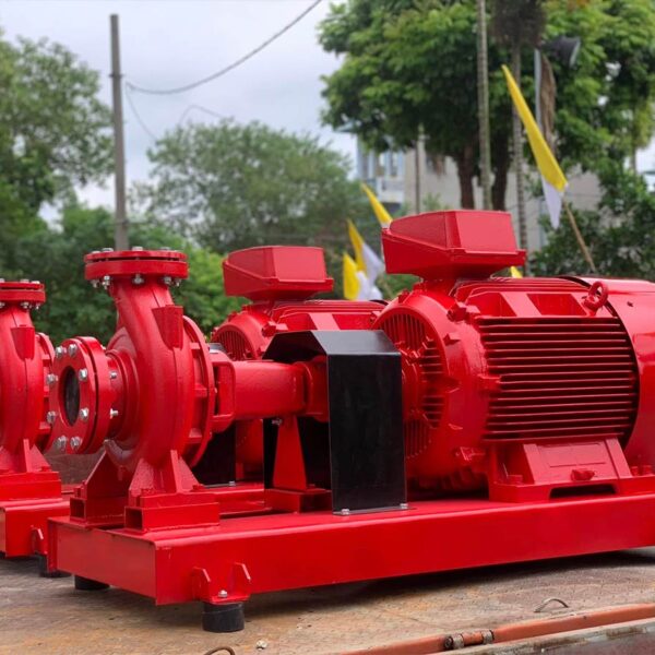 Máy bơm chữa cháy VNPY động cơ điện trục rời HLR100-250/90 90kW - Ảnh 3
