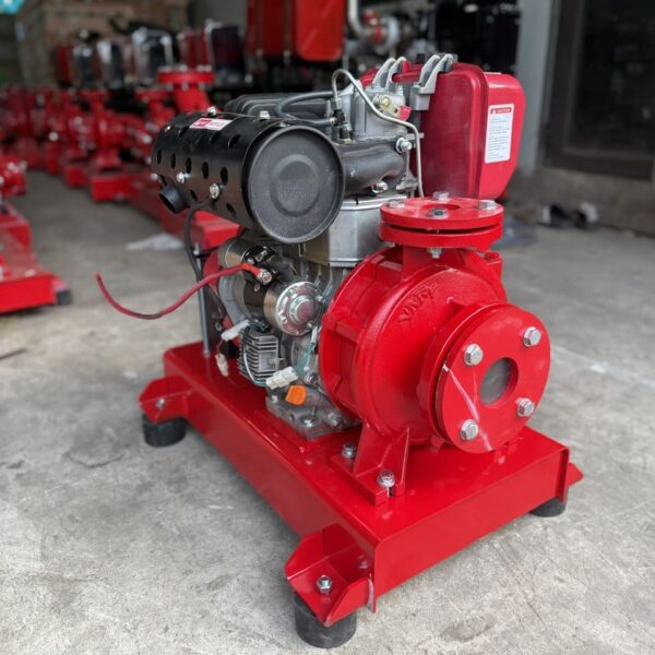 Máy bơm chữa cháy VNPY động cơ Diesel liền trục HL(R) 40-200/7.5kW