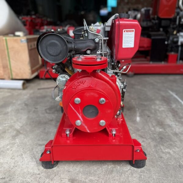 Máy bơm chữa cháy VNPY động cơ Diesel liền trục HL(R) 40-200/7.5kW - Ảnh 3