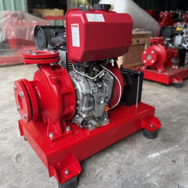 Alternative view of Máy bơm chữa cháy VNPY động cơ Diesel liền trục HL(R) 40-200/7.5kW