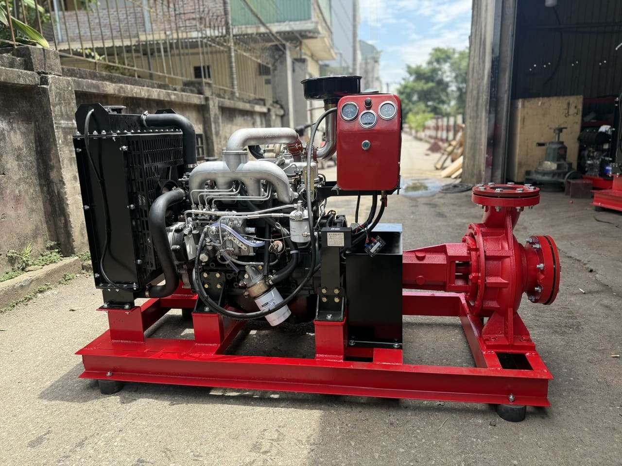 Máy bơm chữa cháy Diesel VNPY HLR100-250/55 55kW