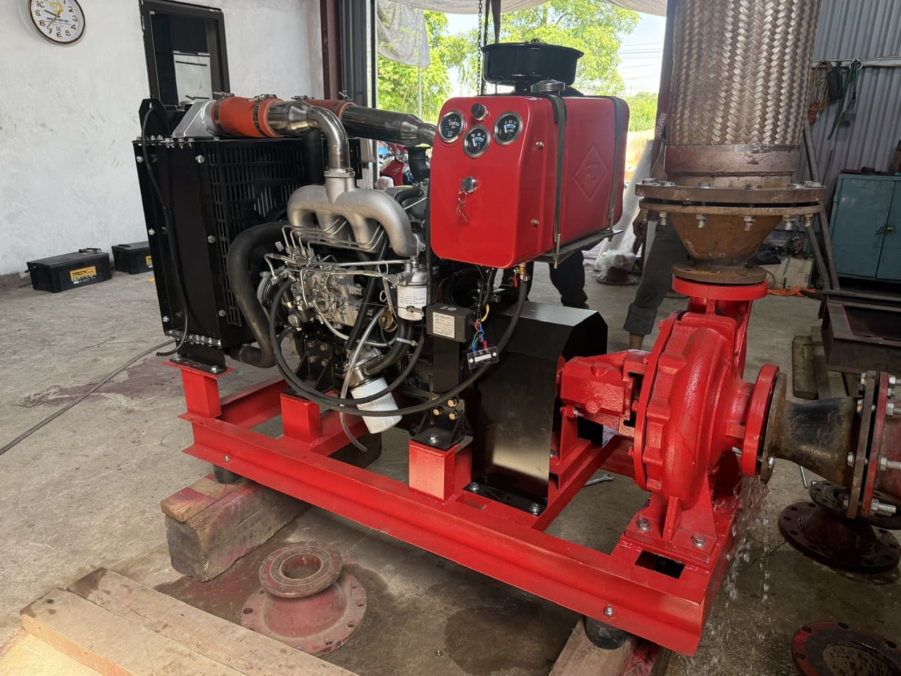 Máy bơm chữa cháy Diesel VNPY HLR100X65/75 75kW - Ảnh 3